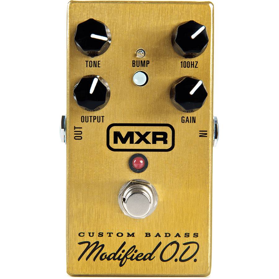Pédale Overdrive MXR 77 Custom Badass | Pour Guitare Avec Contrôle Tonalité Et Boost