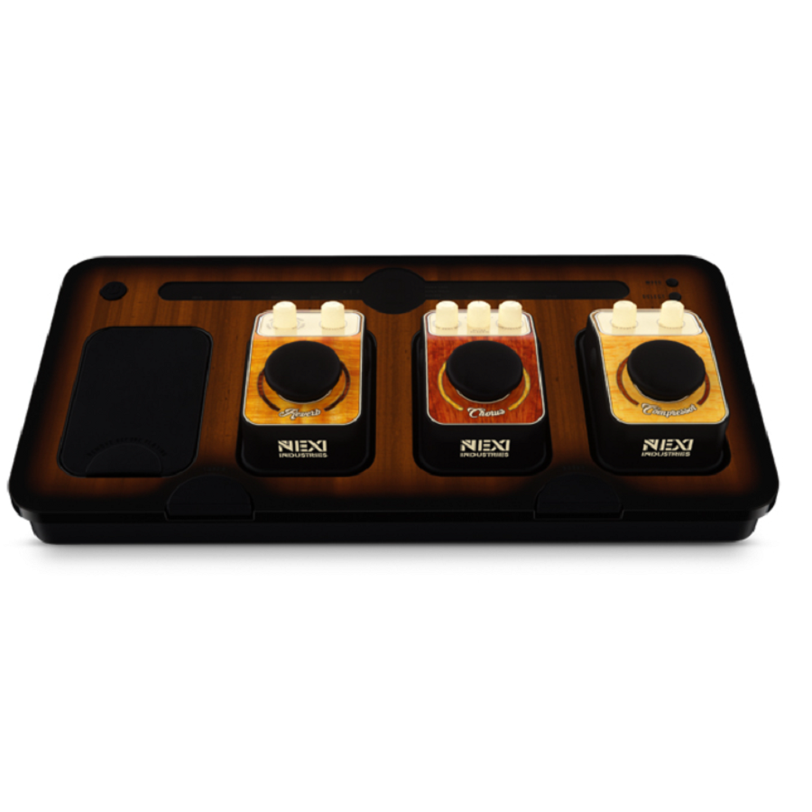 Nexi Industries Pedalboard incl. 4 pedalen - Gebraucht