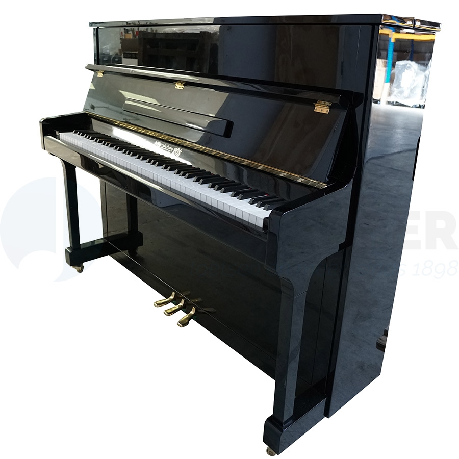 Perzina 1.22 Occasion Piano - Zwart Hoogglans