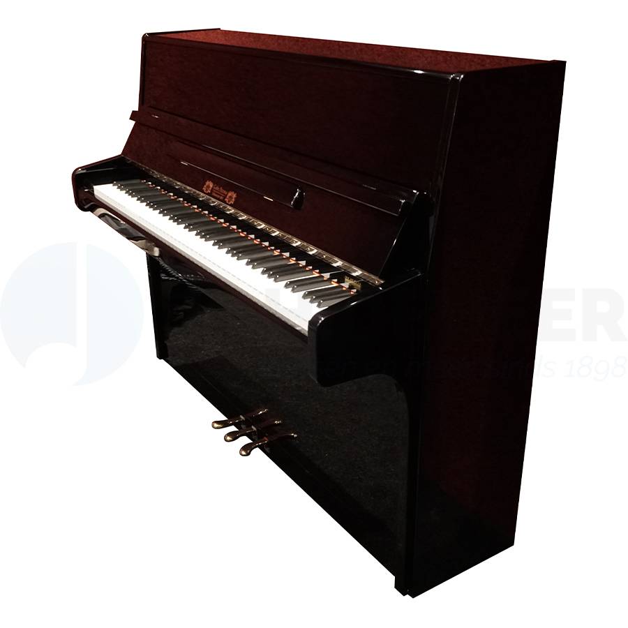 Gebr. Perzina 116 Occasion Piano zwart hoogglans 