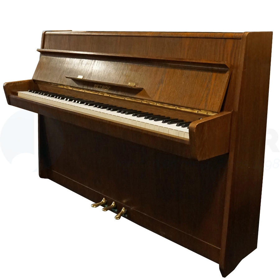 Petrof Occasion Piano Bruin