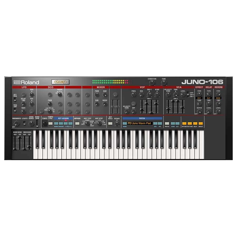 Roland Juno-106 Cloud - Software