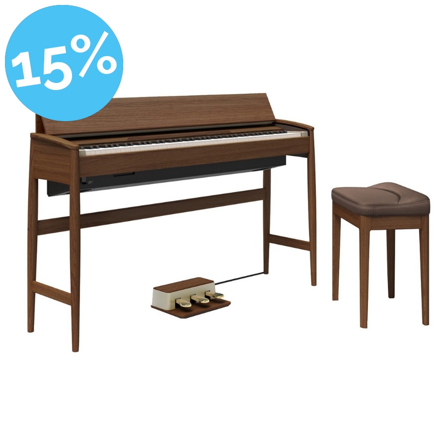 Roland KF-10 Piano - Walnut