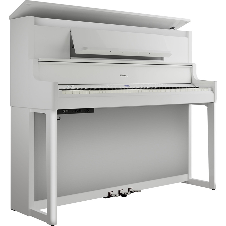 Roland LX-9PW Digital Piano - Polished White - B-Stock