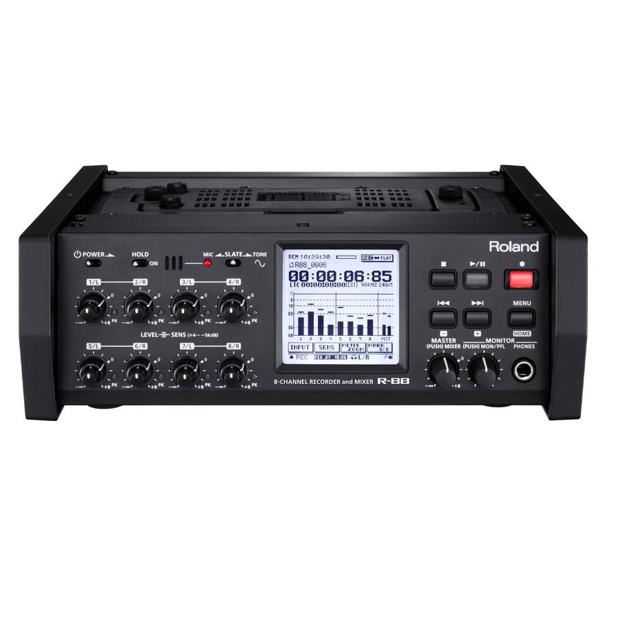Roland R-88 8-kanaals recorder / mixer en USB audio interface