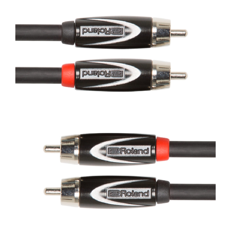 Roland RCC10-2R2R Doppelkabel 3 Meter