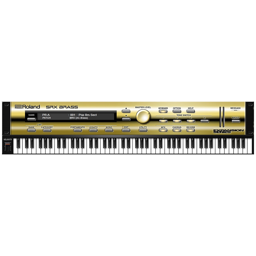 Roland SRX BRASS Software Synthesizer