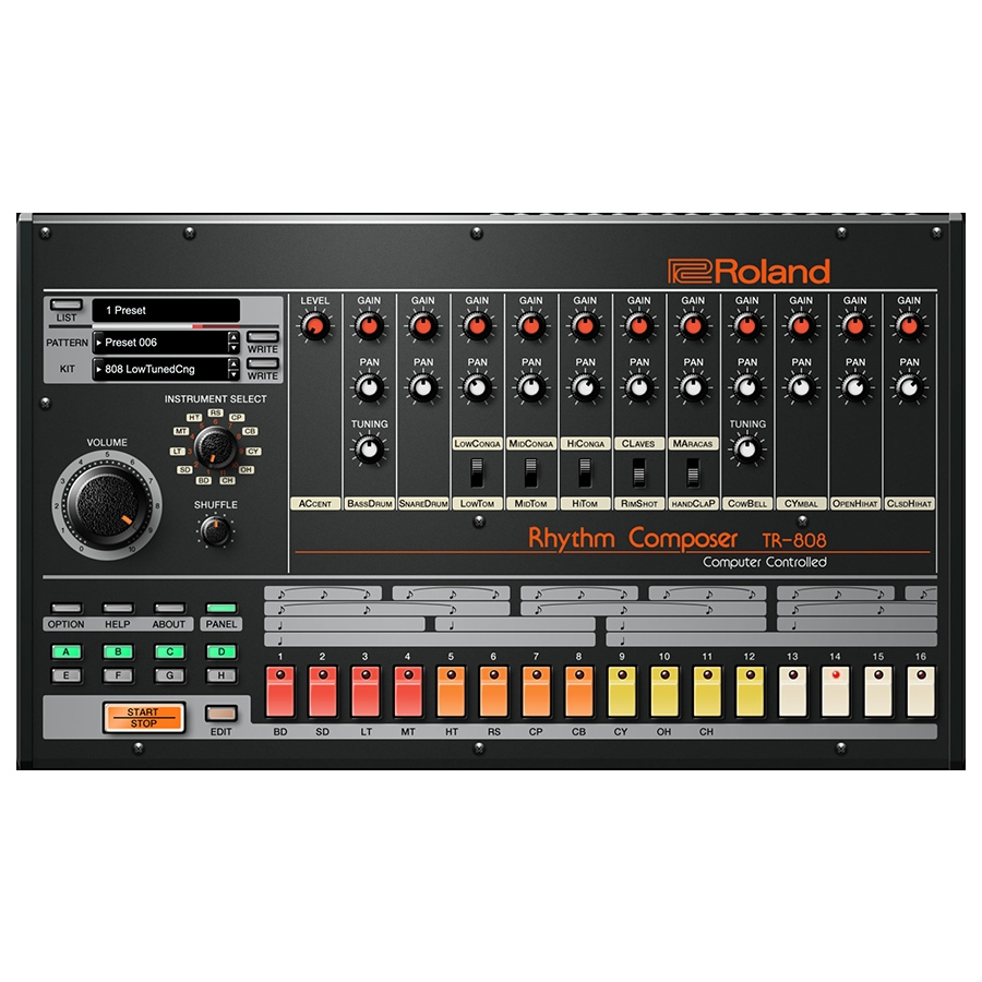 Roland TR-808 Software Rythm Composer