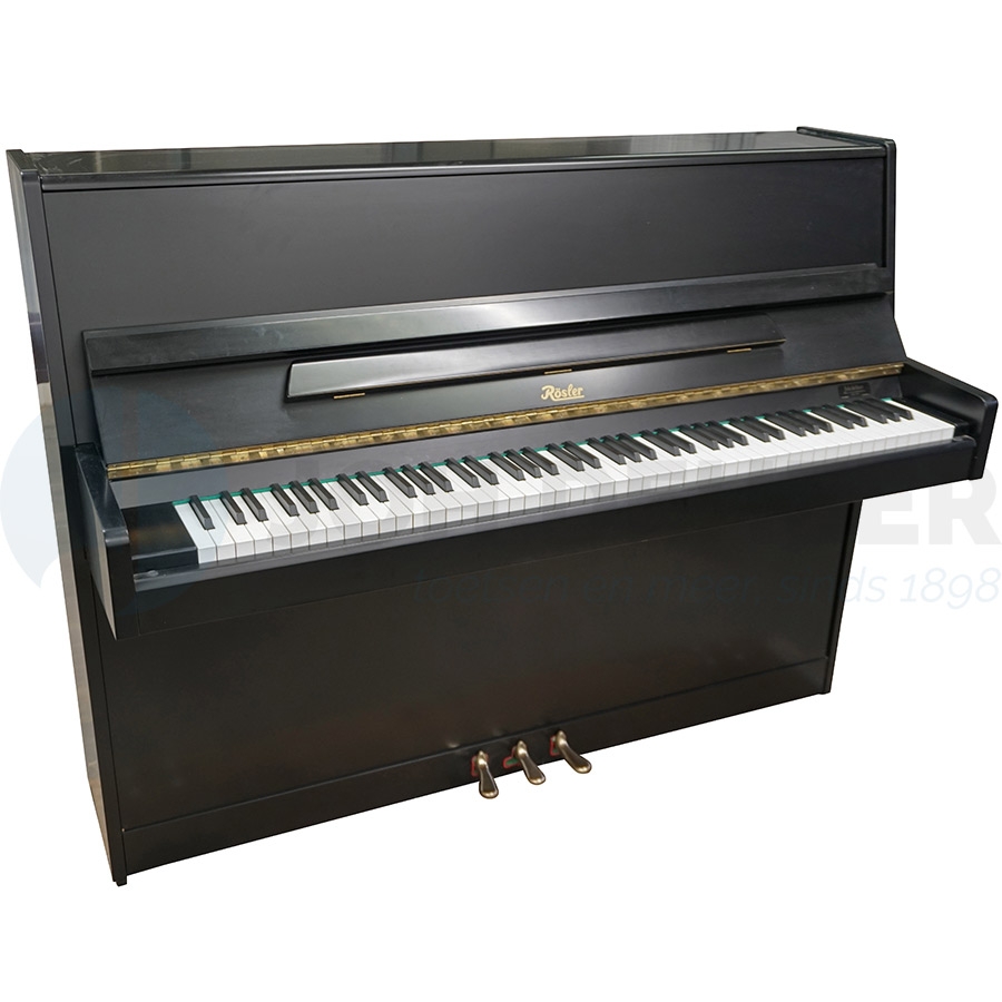 Rosler 1.08 Occasion Piano - Zwart Mat