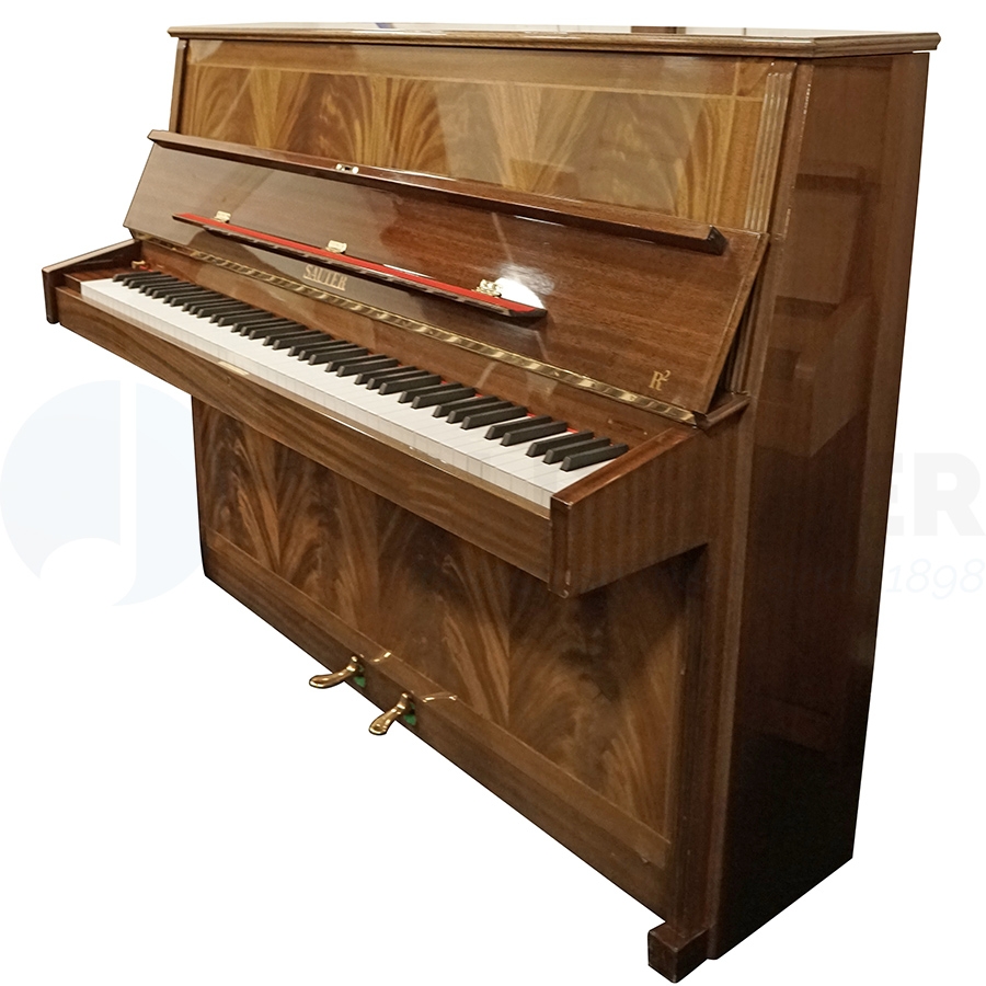 Sauter 1.12 Occasion Piano - Hoogglans Bruin