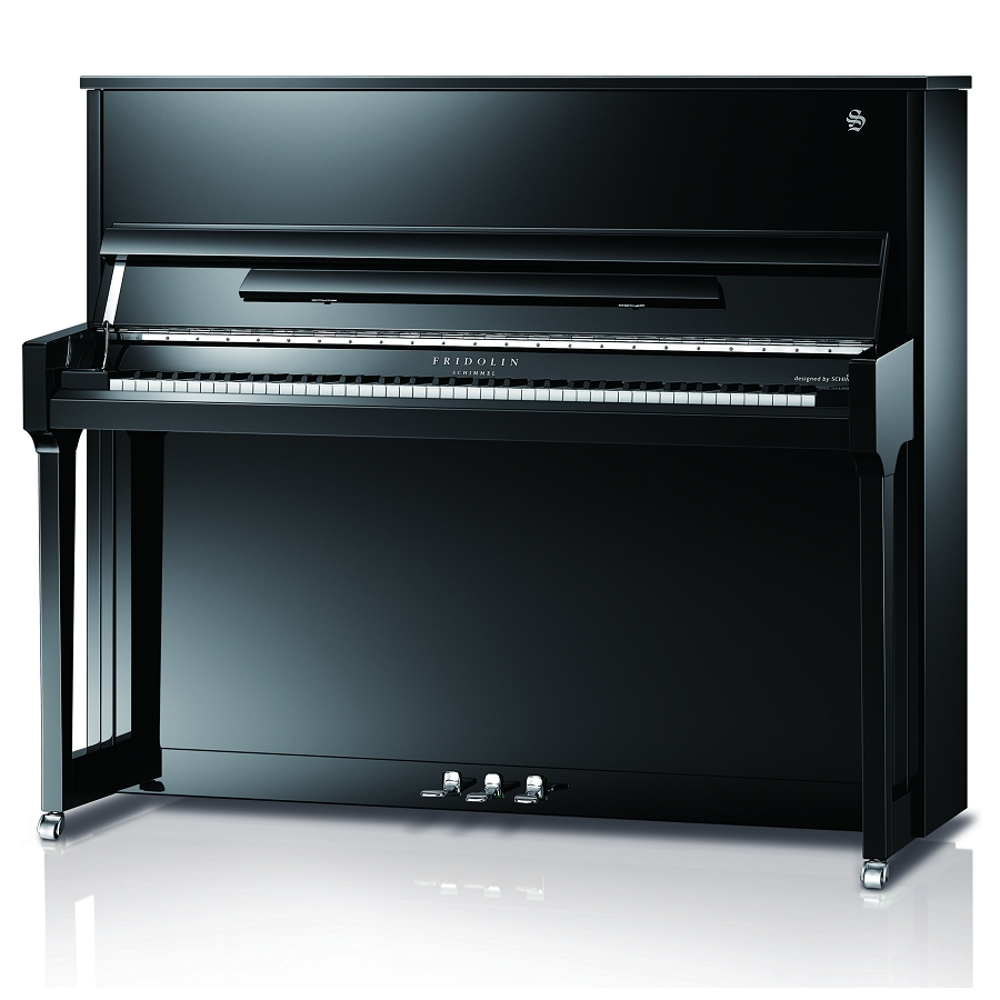 Schimmel Fridolin F130T Hoogglans Zwart Akoestische Piano 
