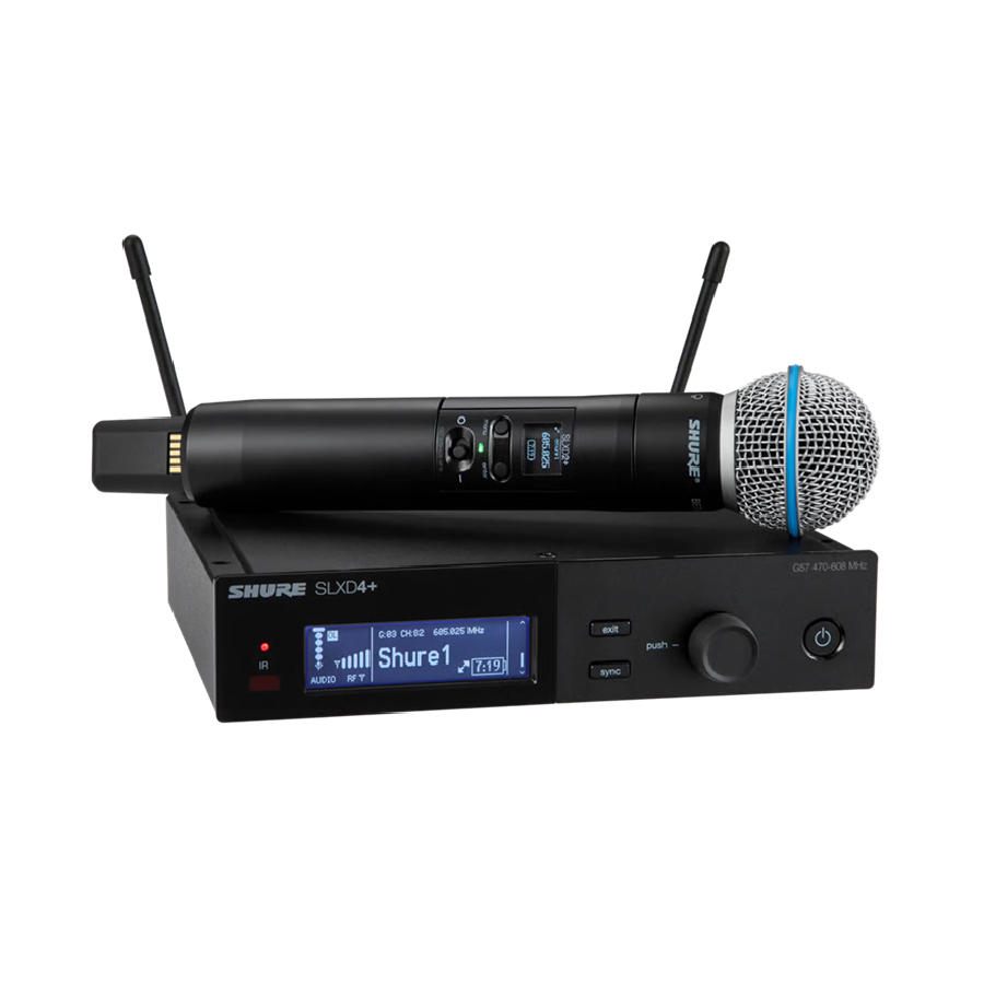 Shure SLXD24+/B58-K55 Wireless System – B-Stock