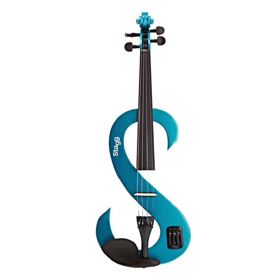 Stagg EVN4/4MBL E-Violine – Blau
