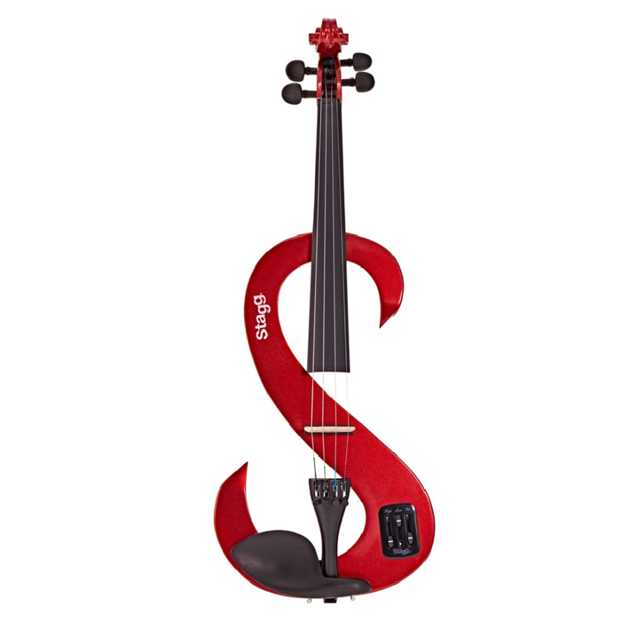 Stagg EVN4/4MRD E-Violine – Rot