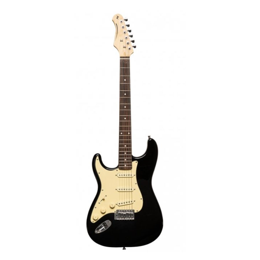 Stagg SES-30 - Schwarz - Linkshändig