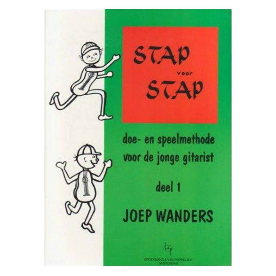 stap voor stap lesboek gitaar Deel 1