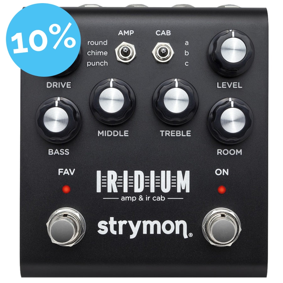 Strymon Iridium Amp Modeler und IR Cab - Effectpedaal