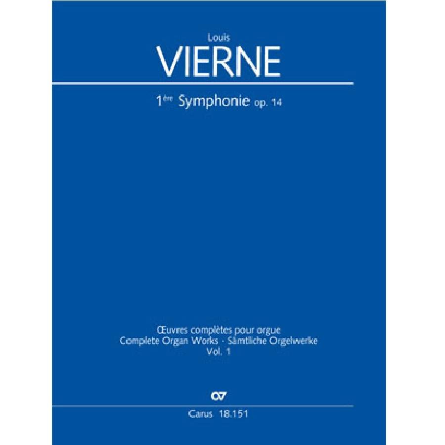 Symphonie 1 Opus 14 - Louis Vierne Carus Verlag