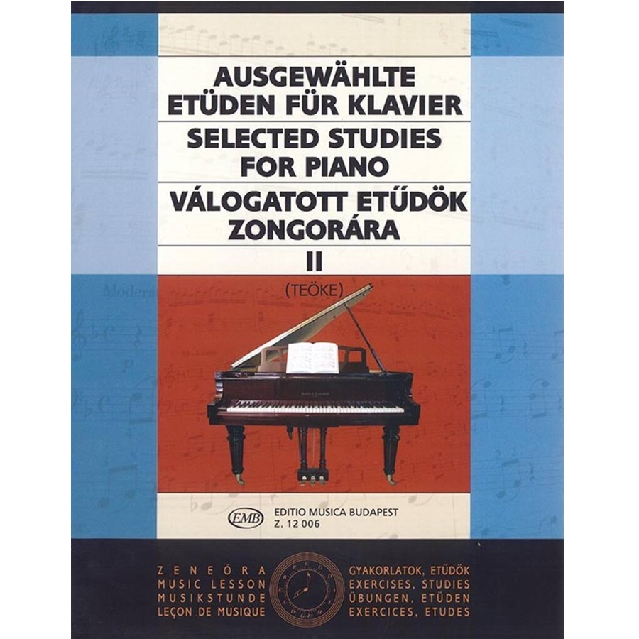 Teoke Ausgewälte Etuden Für Klavier Deel II