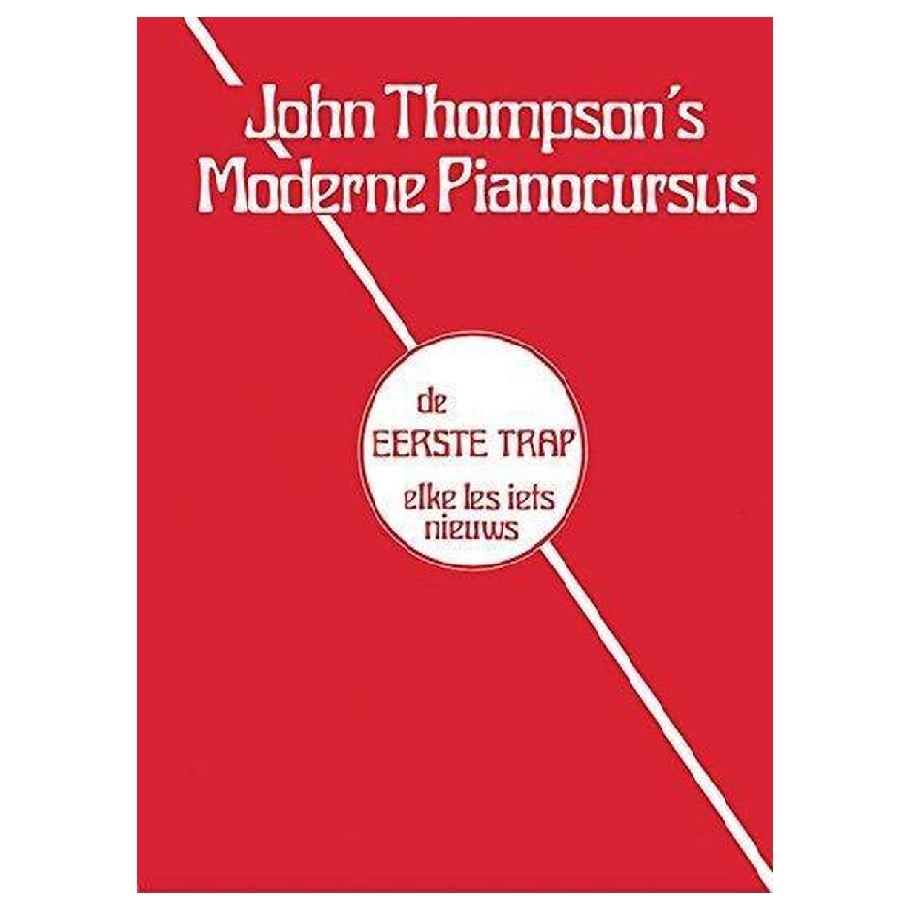Thompson Moderne Pianocursus De Eerste Trap
