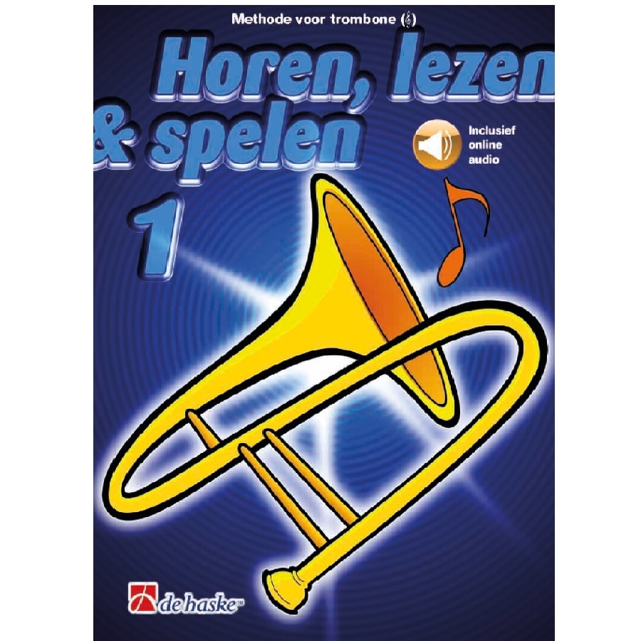 Trombone 1 vioolsleutel - Horen, Lezen en Spelen