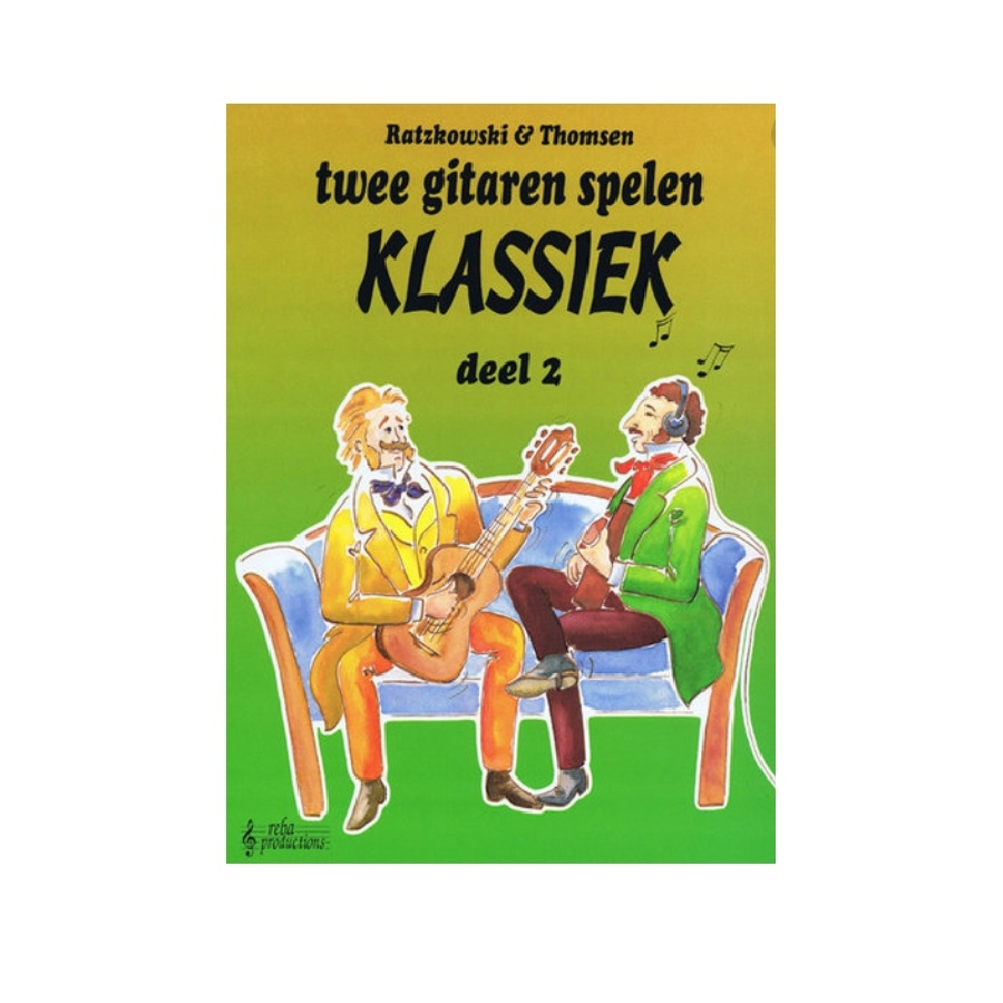 Twee gitaren spelen klassiek deel 2