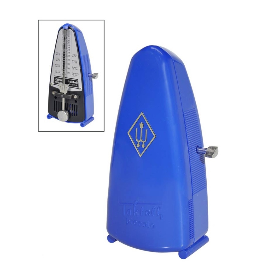 Wittner Taktell Piccolo Metronoom - Blauw