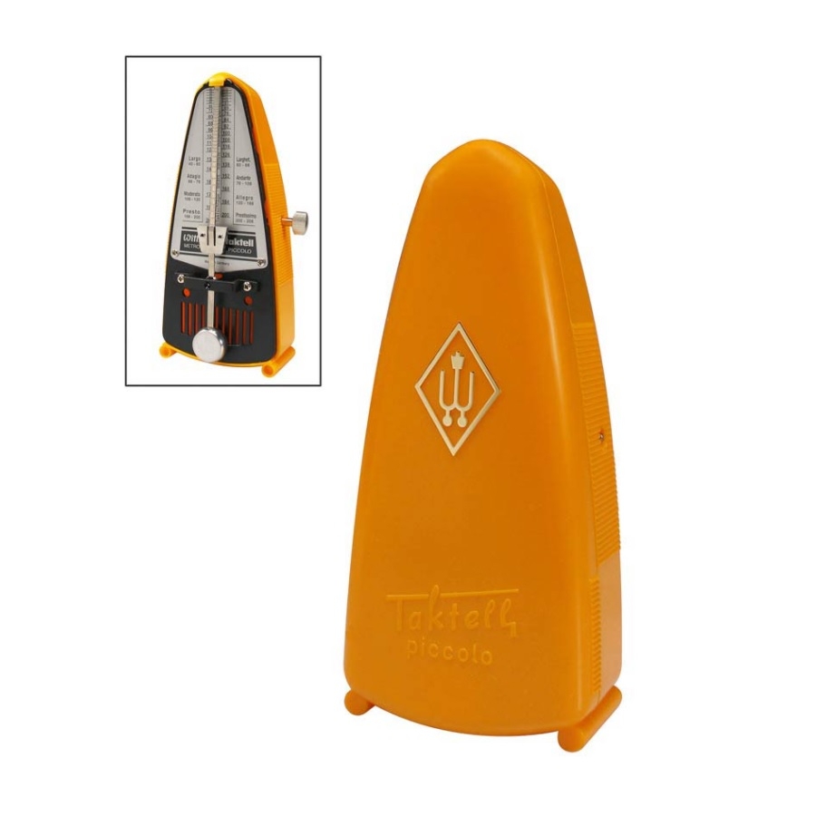 Wittner Taktell Piccolo Metronoom - Oranje