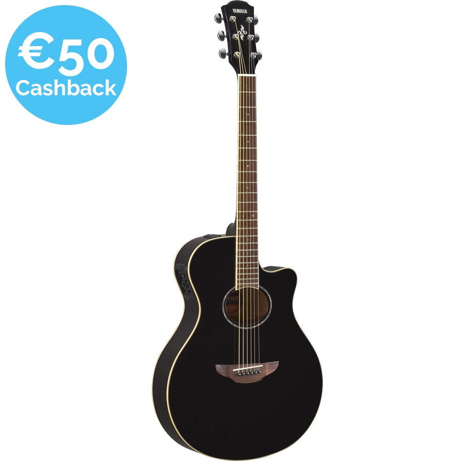 Yamaha APX600 Westerngitarre - Schwarz