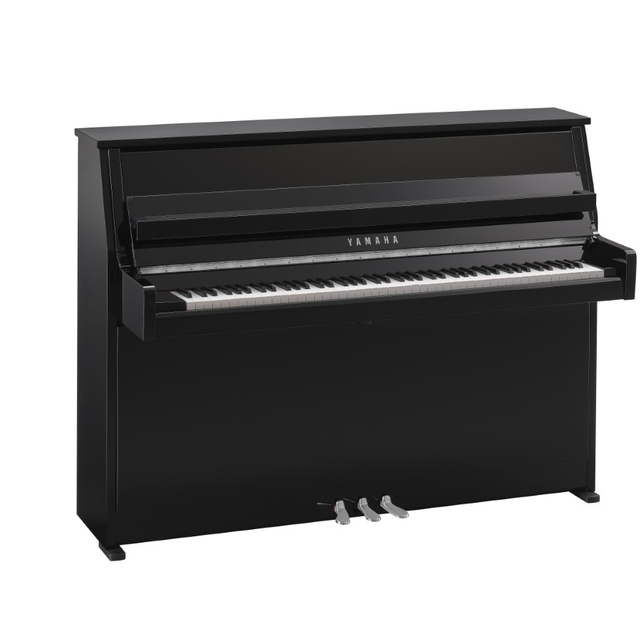 Yamaha B10PEC Akoestische Piano - Hoogglans Zwart - Chroom