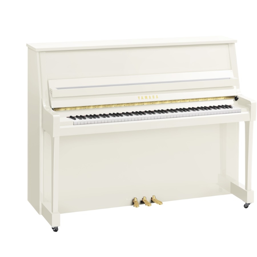 Yamaha B20PWH Akoestische Piano - Hoogglans Wit