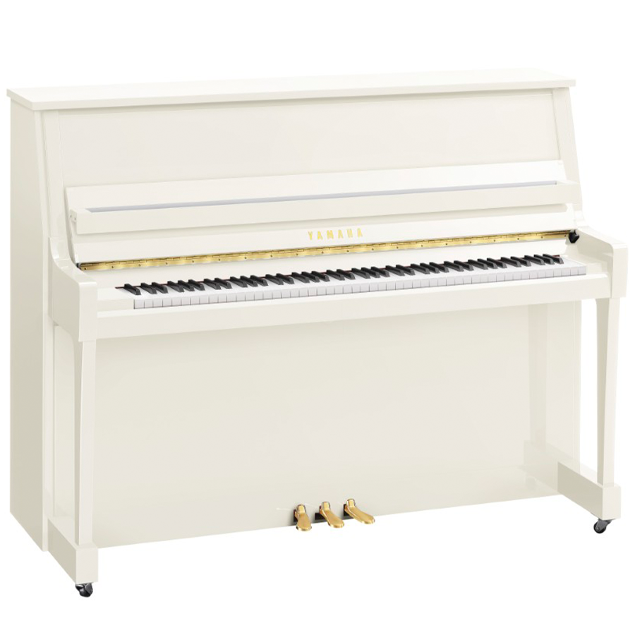 Yamaha B20PWH Akoestische Piano - Hoogglans Wit
