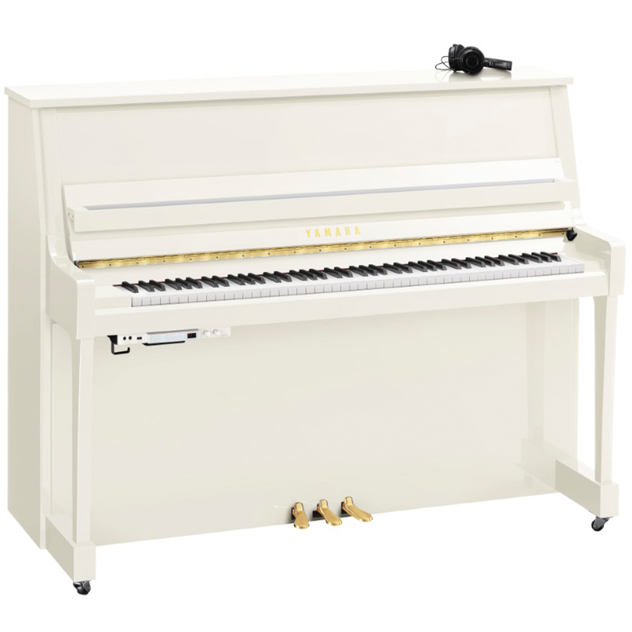 Yamaha B20PWH SC3 Silent Piano - Hoogglans Wit