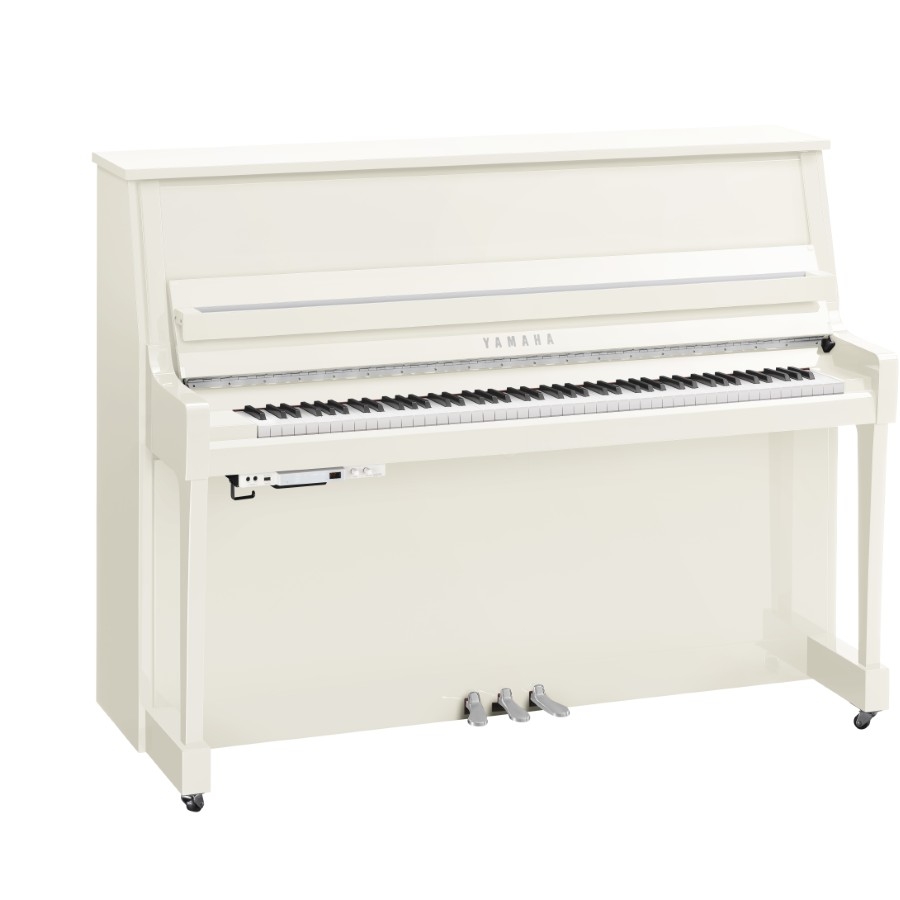 Yamaha B20PWHC TC3 - TransAcoustic Piano - Hoogglans Wit - Chroom