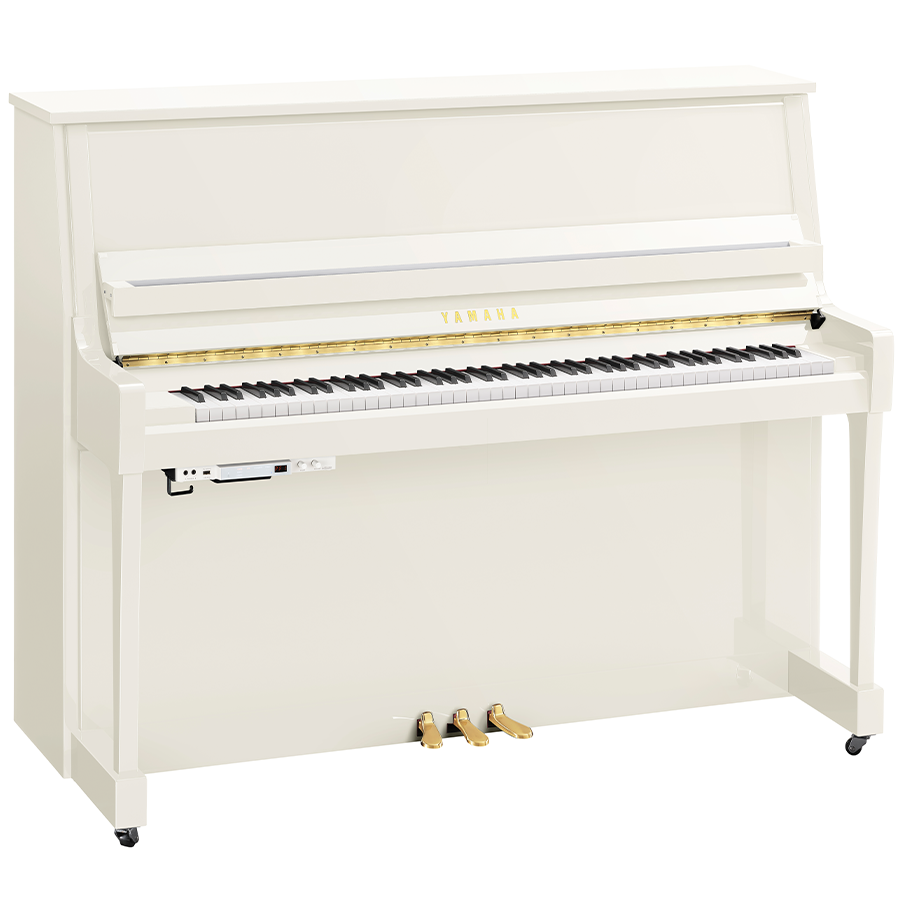 Yamaha B30PWH TC3 - Transacoustic Piano - Weiß Poliert