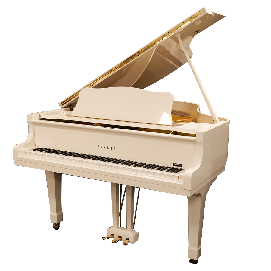 Yamaha G2 Occasion Vleugel Wit (1988)