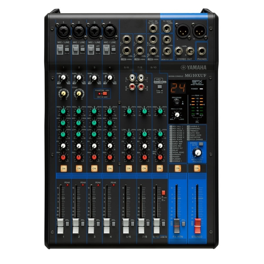 Yamaha MG10XUF Mischpult (incl. faders)