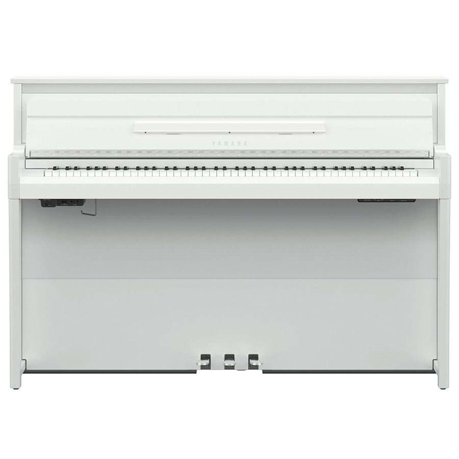 Yamaha NU1XA Hybride Piano Hoogglans Wit