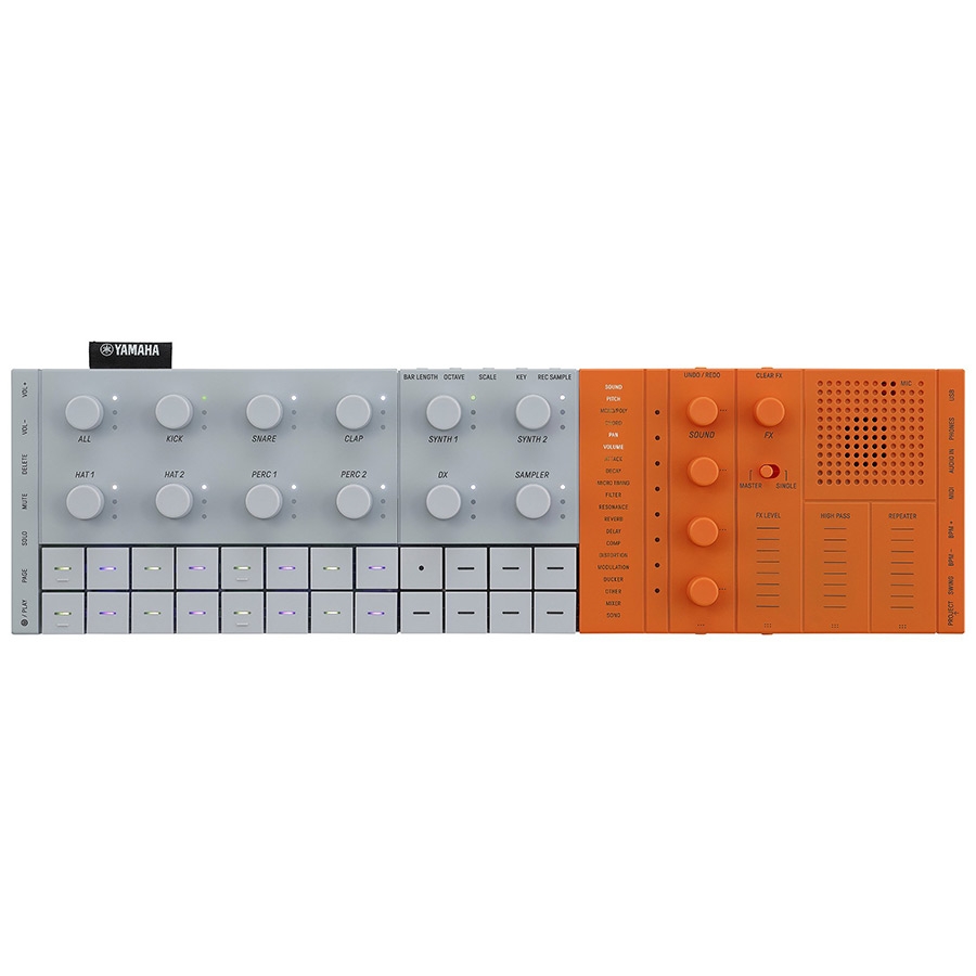 Yamaha SEQTRAK Synthesizer Oranje