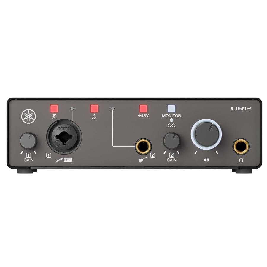 Yamaha UR12MK3 Geluidsinterface - Zwart