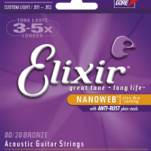 Elixir 11027 Strings for Western Guitar .011
