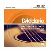 D'Addario EJ15 Extra Light Strings
