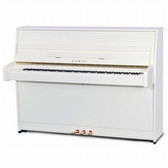 Kawai K-15E ATX4 Silent Klavier  - Weiß Poliert