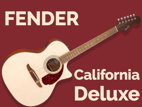 Neue Fender California Deluxe Gitarren