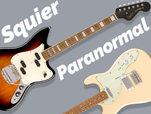 Neue Squier Paranormal Gitarren