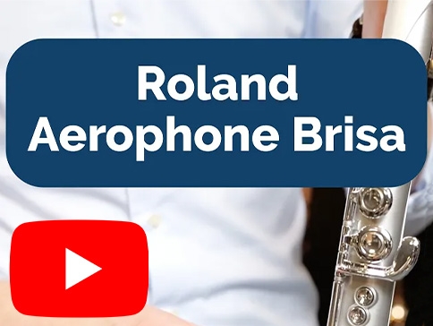 YouTube-demo: Roland Aerophone Brisa in beeld en geluid
