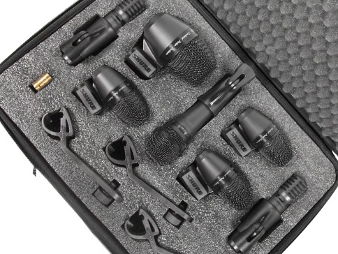 New to our range: Shure PGADRUMKIT7 7-piece drum microphone kit