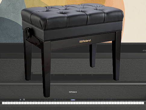 Kostenlose Klavierbank beim Kauf eines Roland
