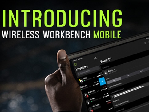 Neue App von Shure: Wireless Workbench Mobile 
