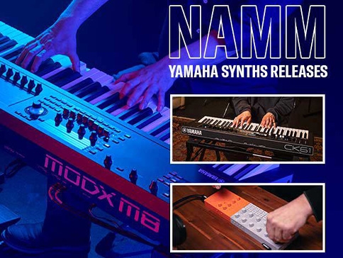 Updates voor Yamaha MODXM, SEQTRAK en CK synths